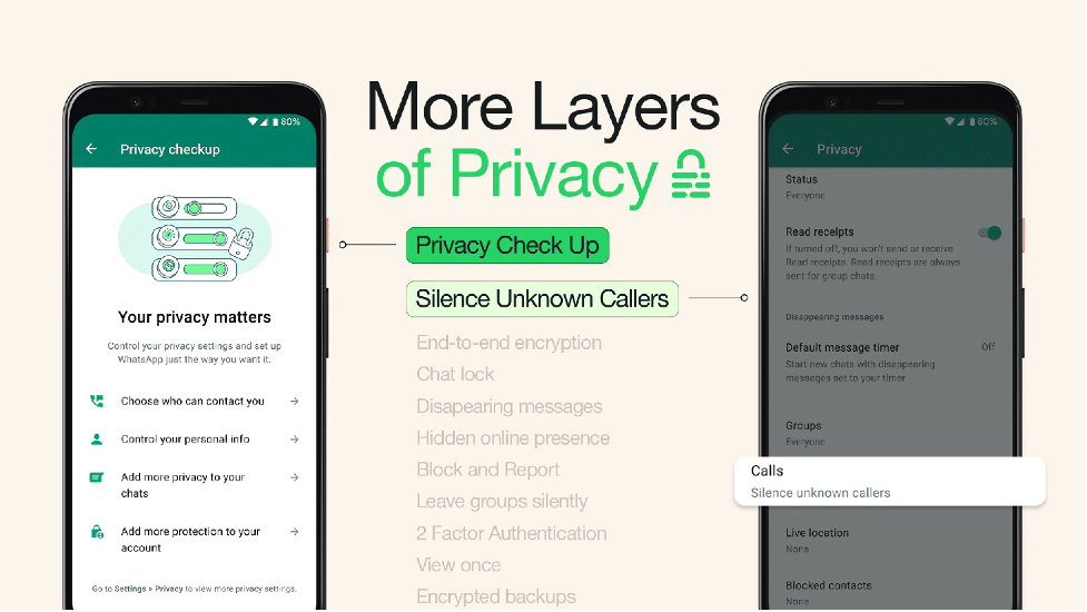 les suiveurs peuvent contourner les paramètres de confidentialité de whatsapp