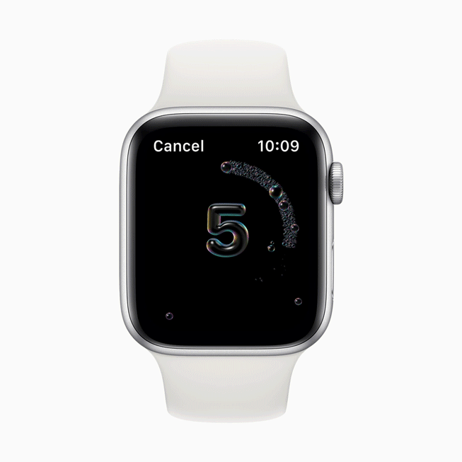 watchOS 7가 Apple Watch에 손 씻기 감지 기능을 추가합니다