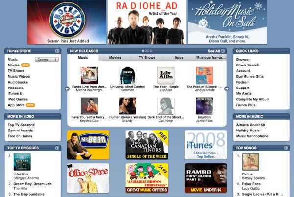 Musik online für Ihr iPod oder iPhone kaufen