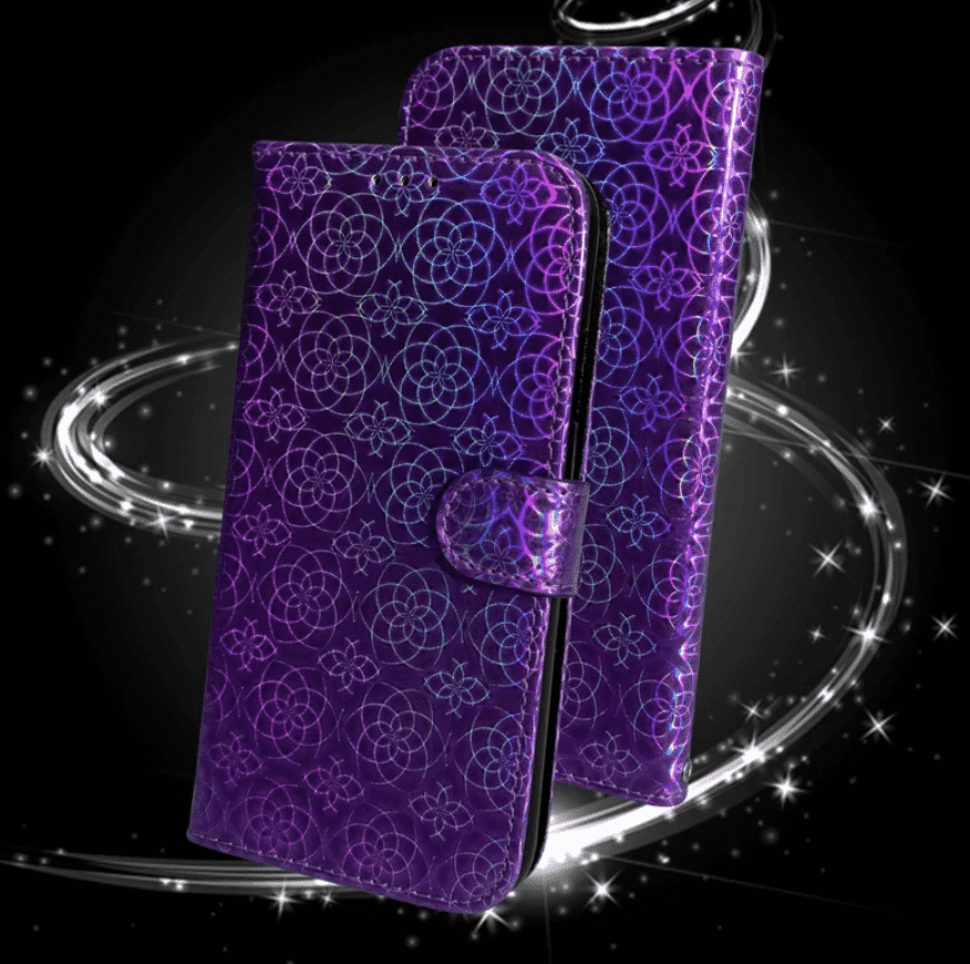 Custodia in PU Pelle Colorata Gradient per iPhone 11 Pro