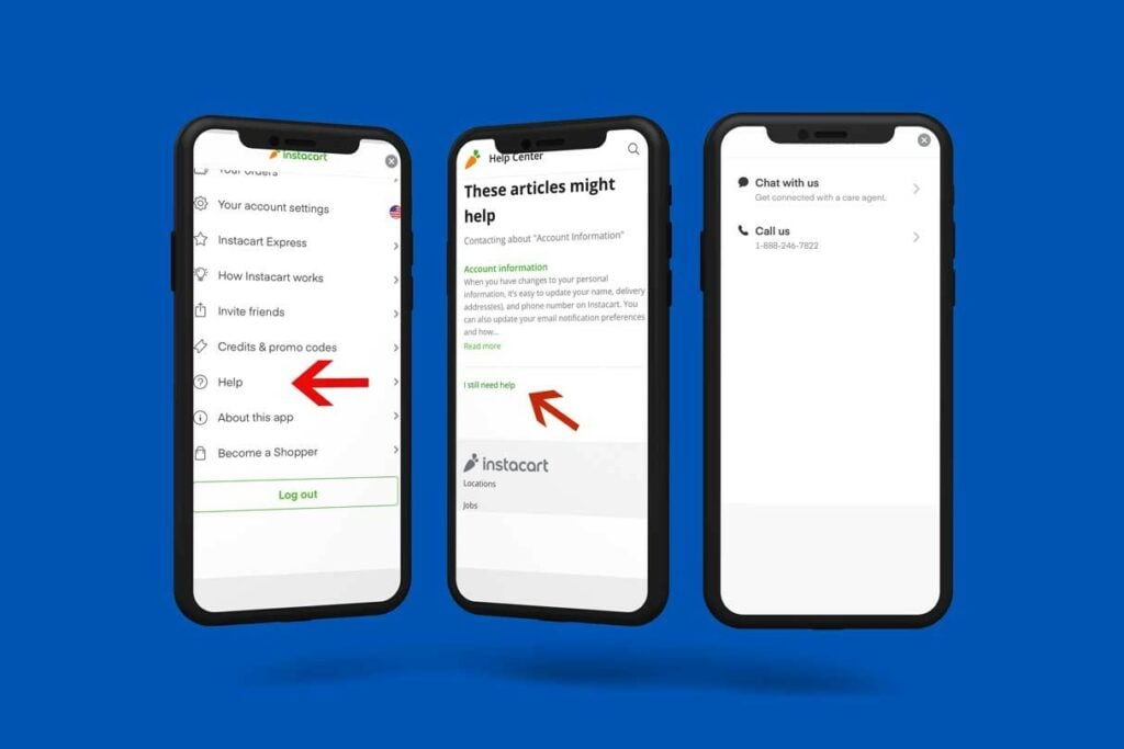 Delete Instacart Account