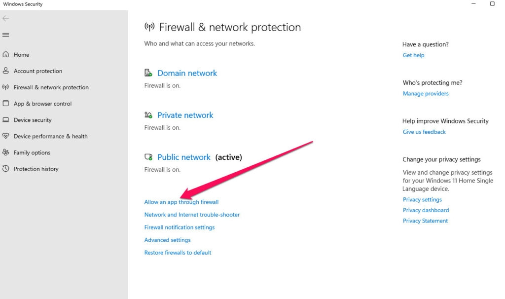 Concedendo Acesso ao Firewall - docs.google.com Recusou a Conexão