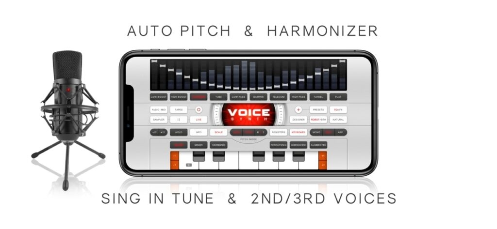 Voice Synth - ベストオートチューンアプリ