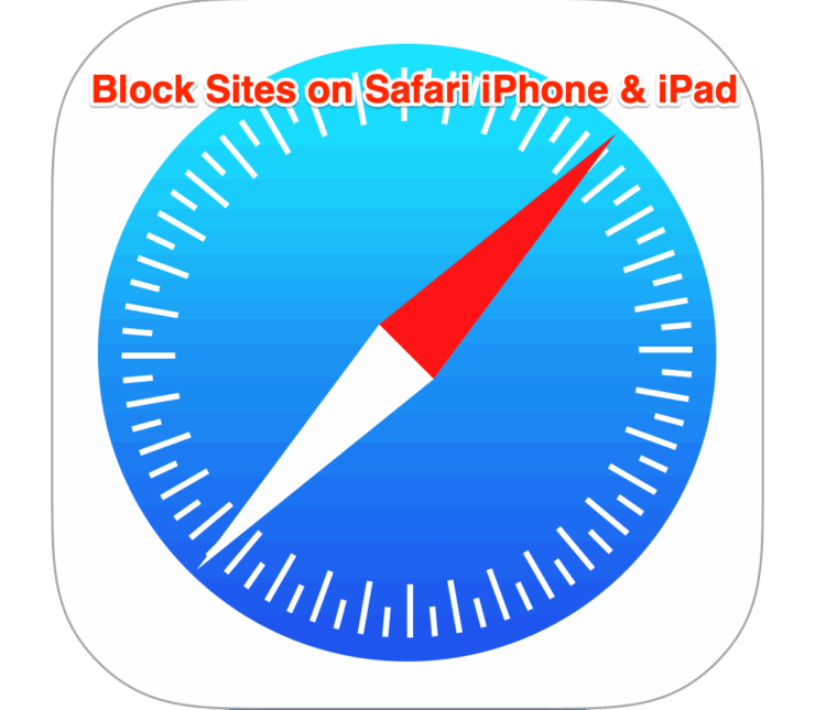 Safari iPhone & iPadでのサイトブロック