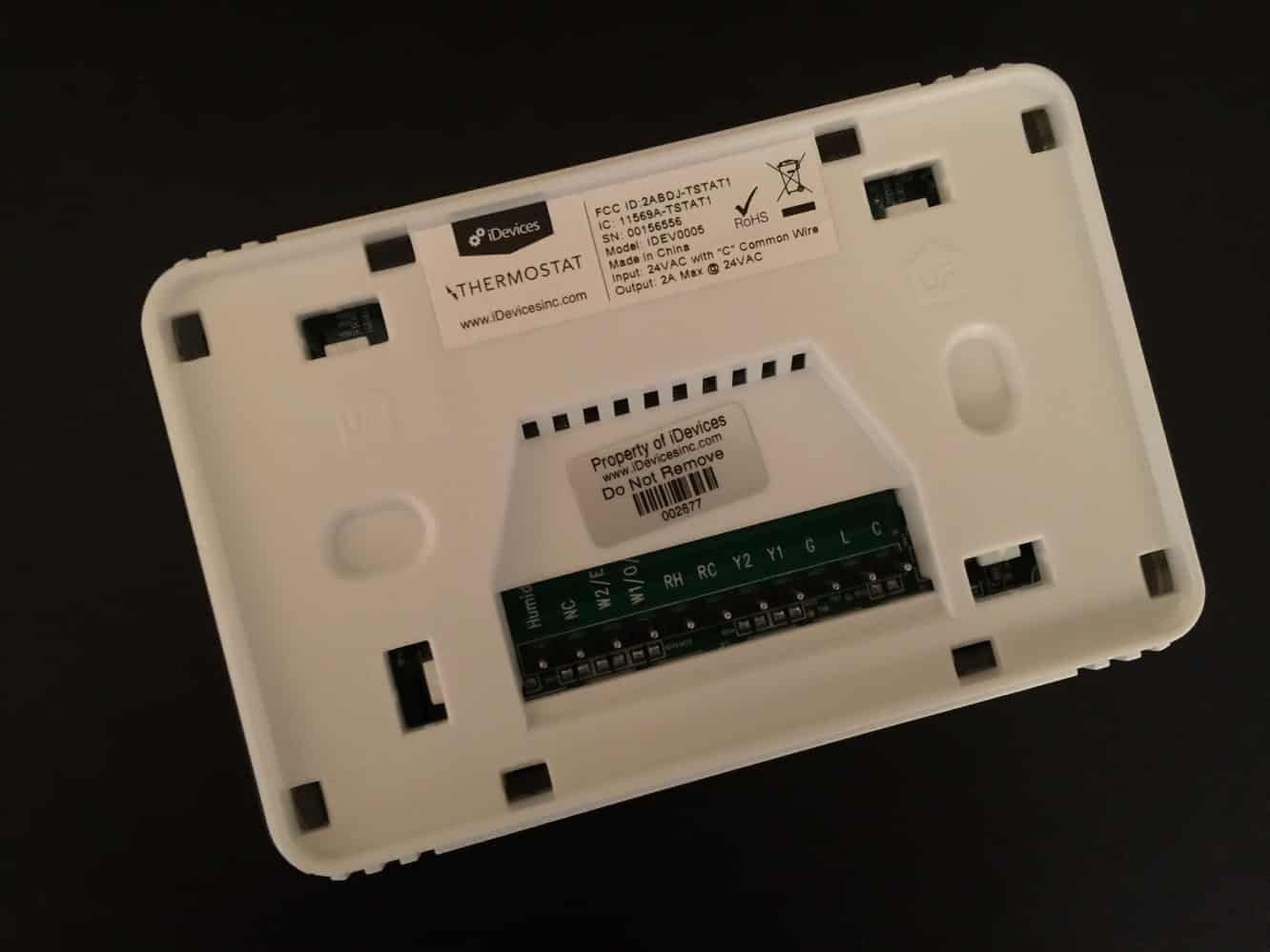 Revisión: Termostato iDevices