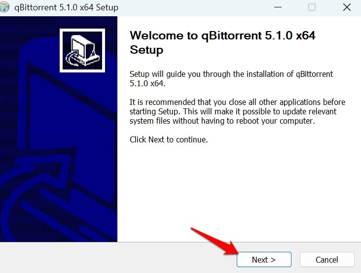installa qbittorrent