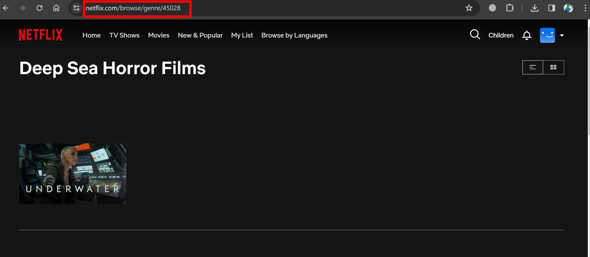 Netflixのホラー映画