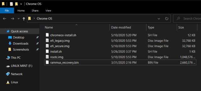 Chrome OS sur n'importe quel ordinateur portable