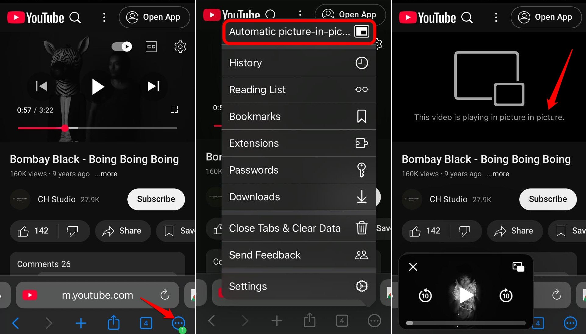 como usar Picture in picture no YouTube iOS