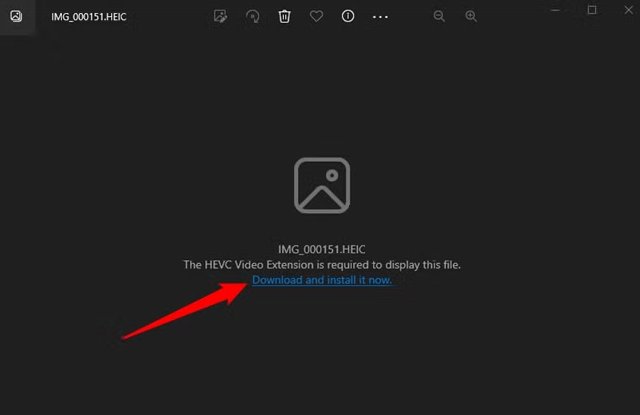 Baixar Extensão de Imagem HEIF - Abrir arquivos HEIC no Windows 11