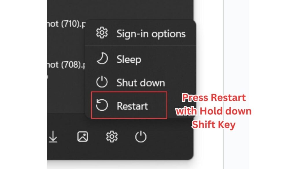 Force Restart to Startup Repair Options - Driver Overran Stack Buffer Error