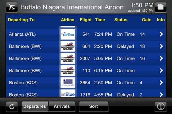 iPhone + iPad Gems: Monitor Remoto Aeroporto, Discover, Flipboard, Sushi + Altro