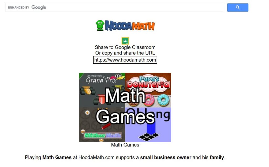 Hooda Math - Unblocked Games Websites for School
