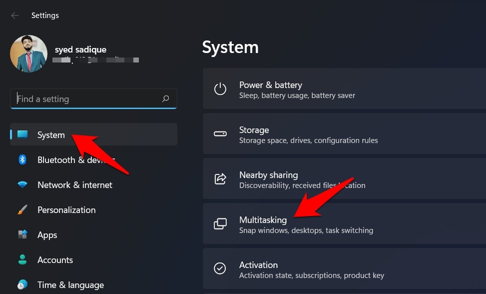 Windows 11 멀티태스킹