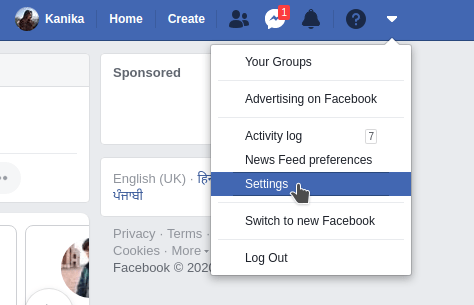 Deaktivieren Sie die Video-Autoplay-Option auf Facebook