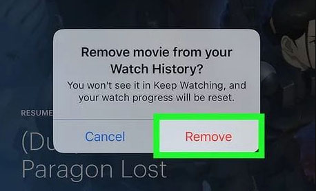 Deletar Qualquer Histórico de Assistência Particular do Aplicativo Hulu