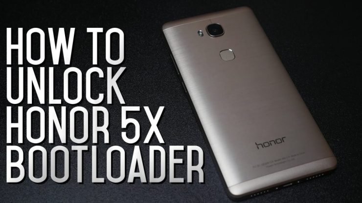 Bootloader entsperren und TWRP flashen Honor 5X