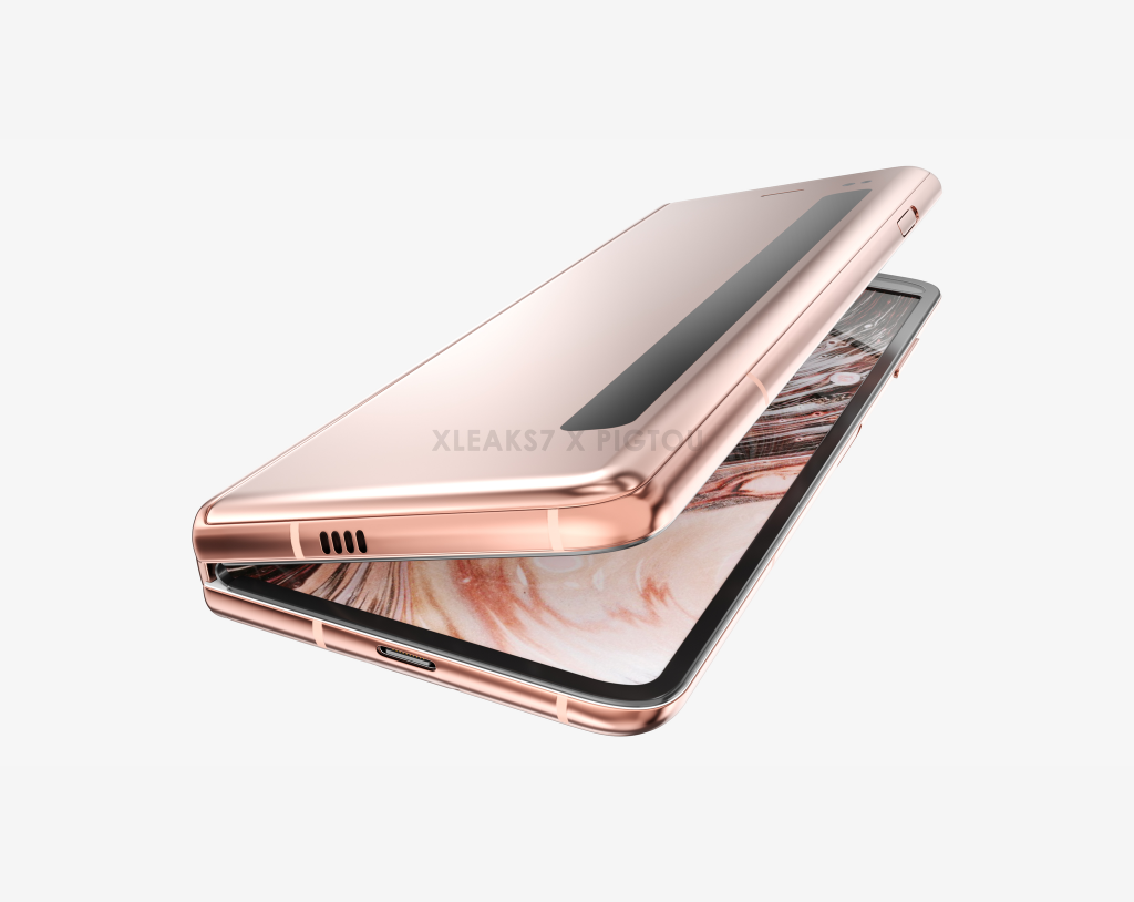 Filtraciones de Renders Muestran Diseño y Color del Samsung Galaxy Fold 2 2