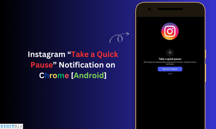 InstagramのChromeブラウザでのクイックポーズ通知