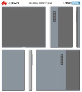 Nuovo smartphone pieghevole di Huawei