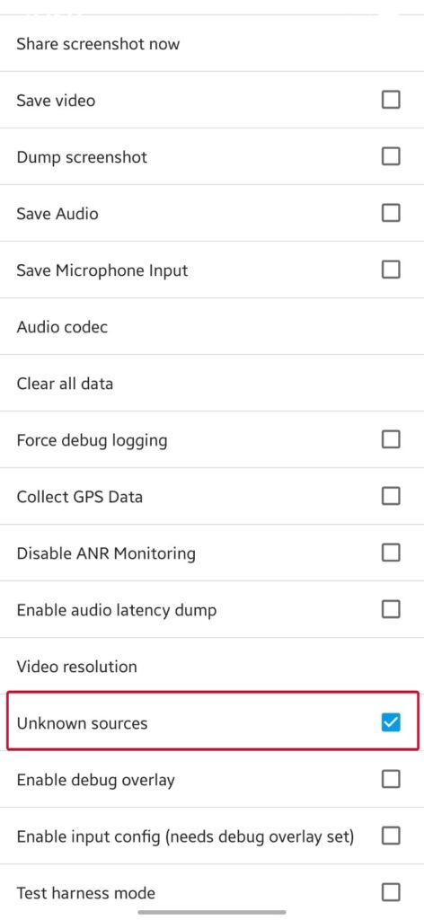Impostazioni Android Auto - NewPipe