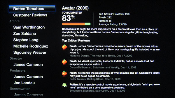 Critique : Apple TV (Deuxième Génération)
