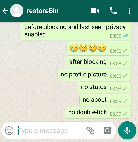 Soy un usuario bloqueado de WhatsApp