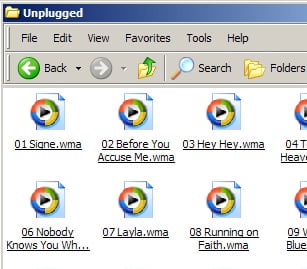 Importazione di Windows Media Audio in iTunes
