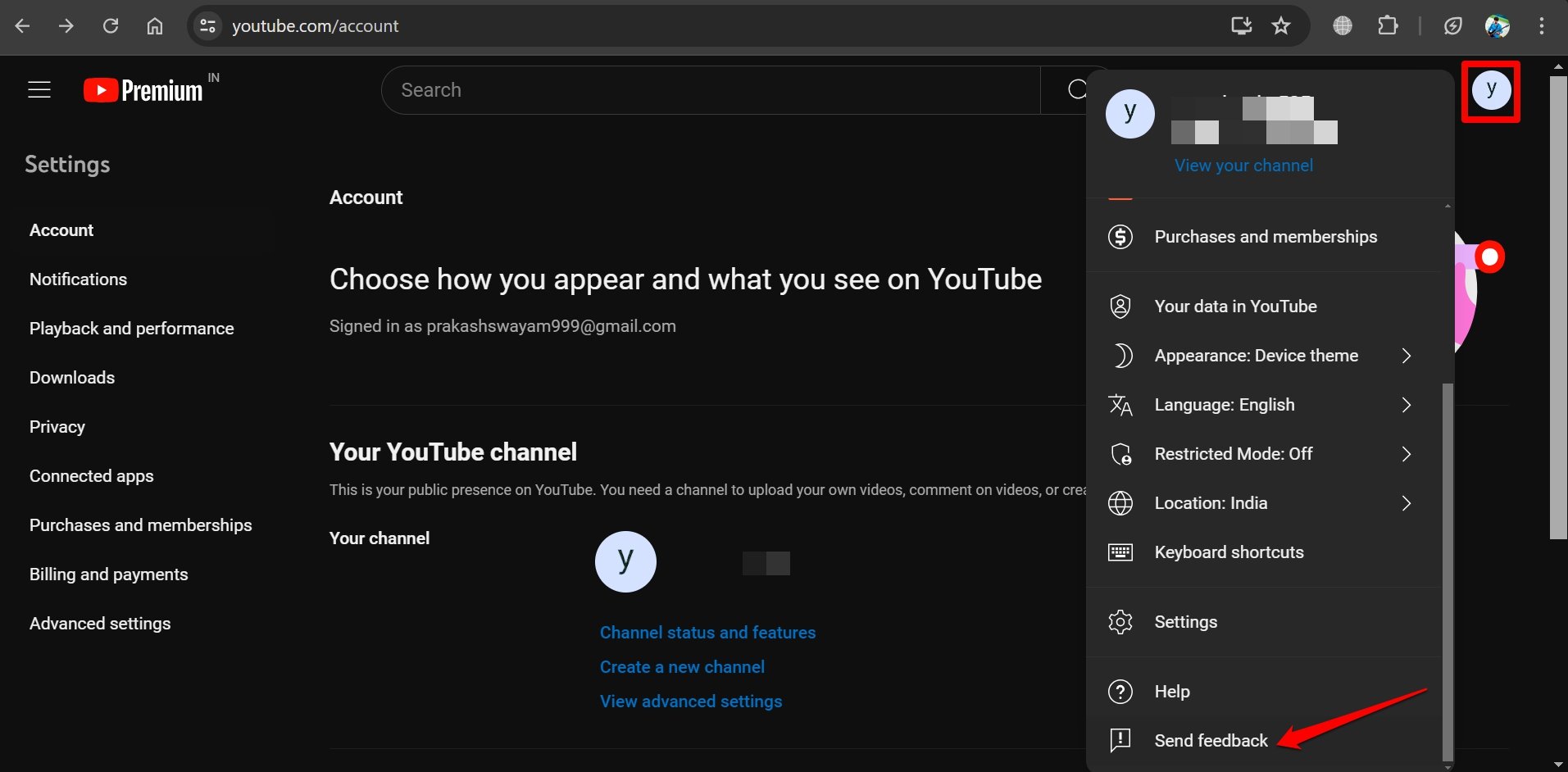 cómo enviar comentarios en YouTube