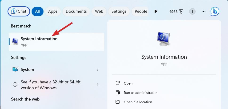 Zugriff auf die Systemeinstellungen