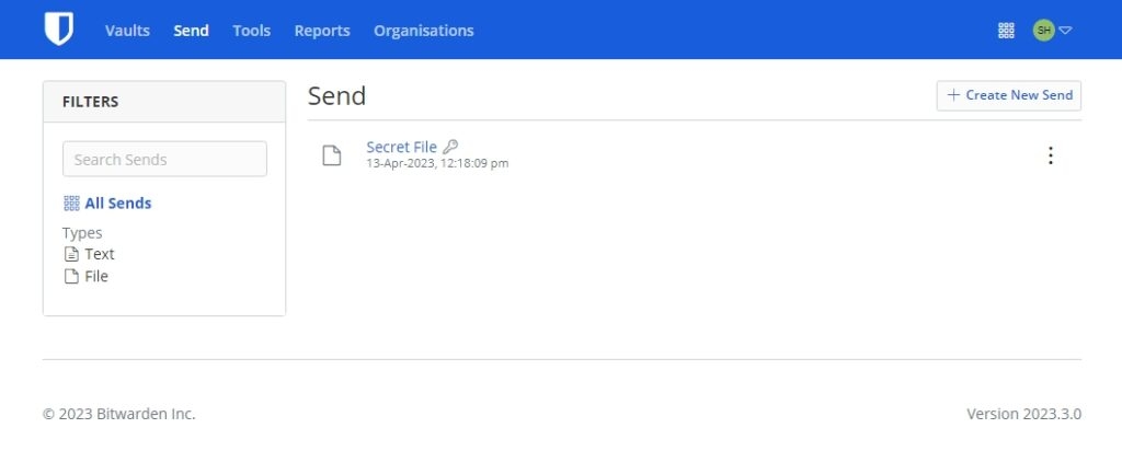 Bitwarden Send Files - Bitwarden vs. Dashlane