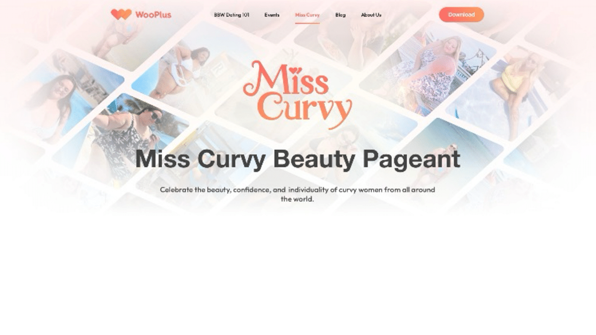 WooPlus Miss Curvy Saisonwettbewerb Feier der Selbstbewusstheit, Vielfalt und ein Einsatz für inklusive Schönheit