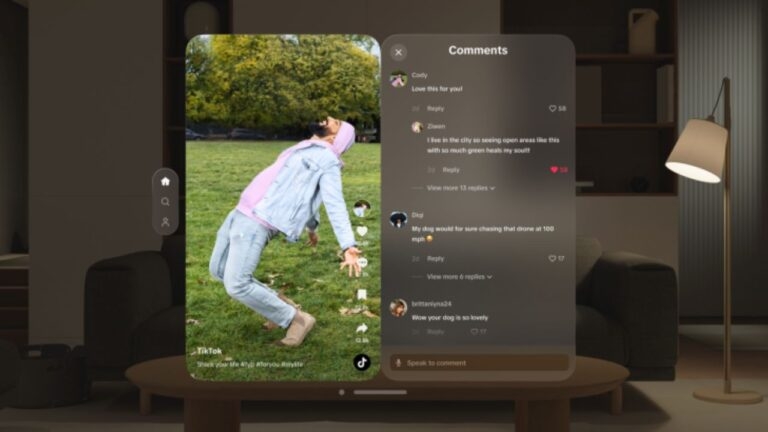 TikTok расширяет свое присутствие на платформе Apple Vision Pro, предлагая улучшенную доступность.