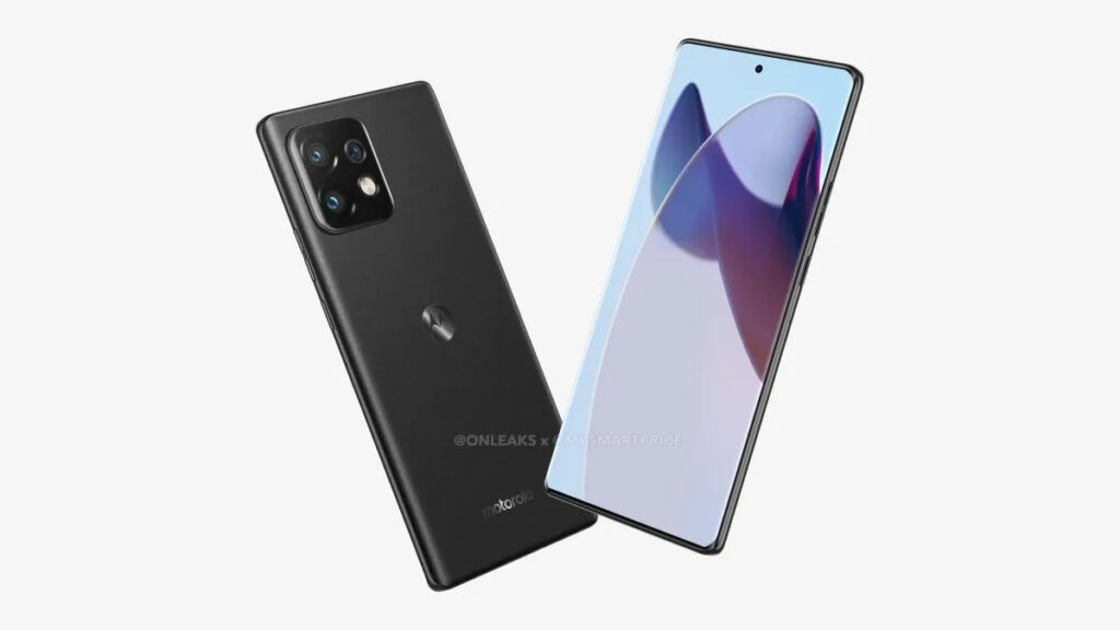 Motorola X40 Pro/Edge 40 Pro Renders Trapela! Rivela Display Curvo e Tripla Fotocamera Posteriore 3