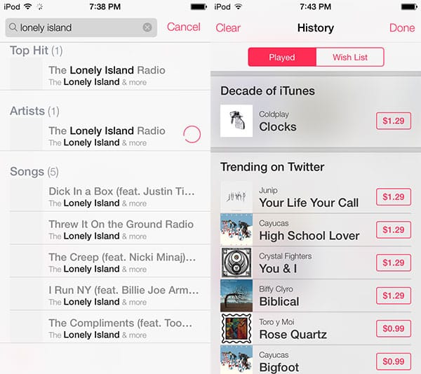 Novedades en iOS 7 para iPad, iPhone + iPod touch: Detalles + Pantallas