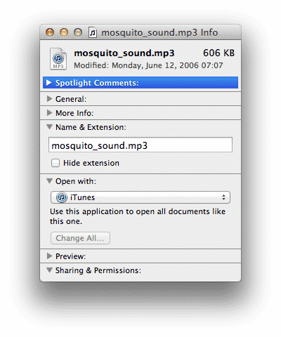 Предотвращение автоматического открытия аудиофайлов в iTunes