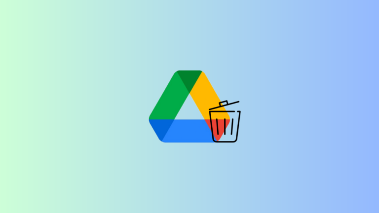 Cache im Google Drive löschen