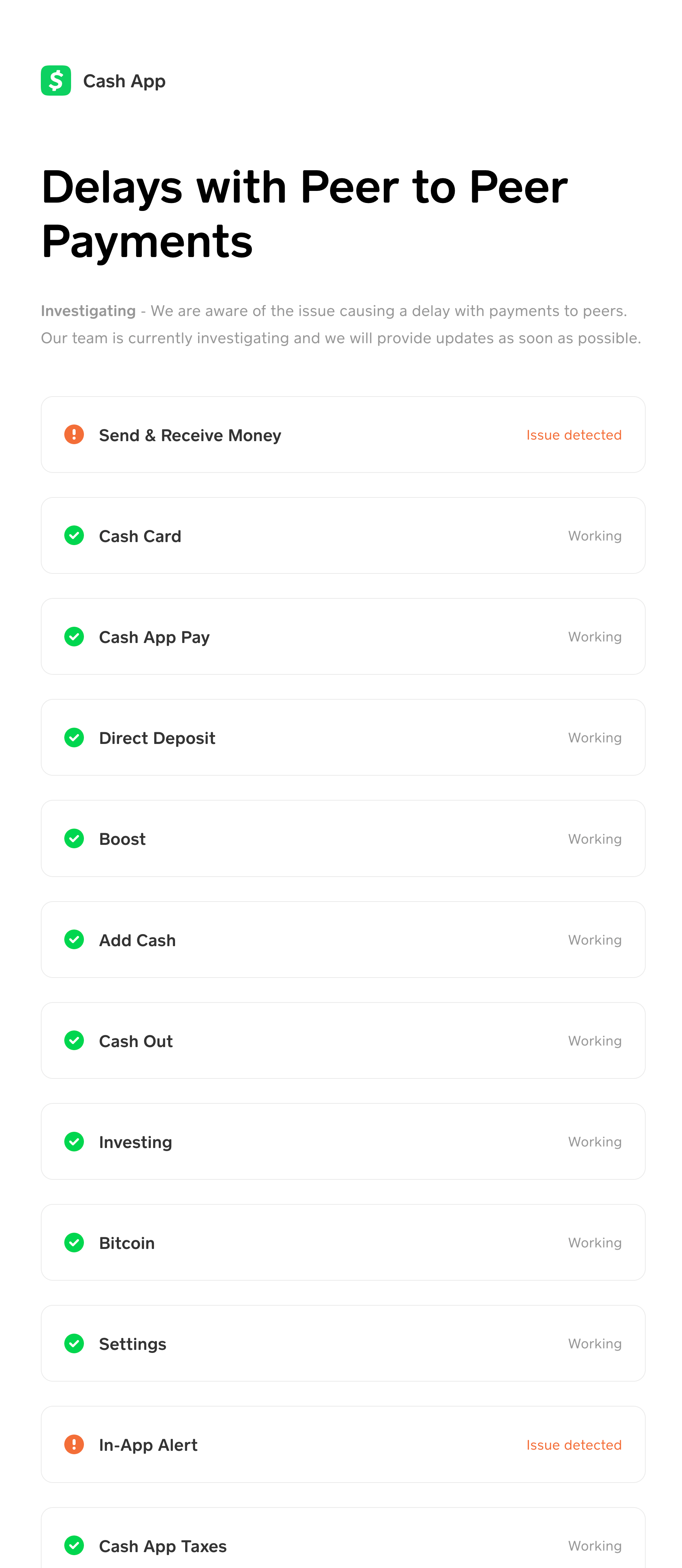 Estado de Cash App