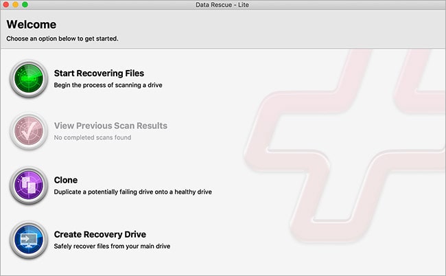 Logiciel de récupération pour macOS
