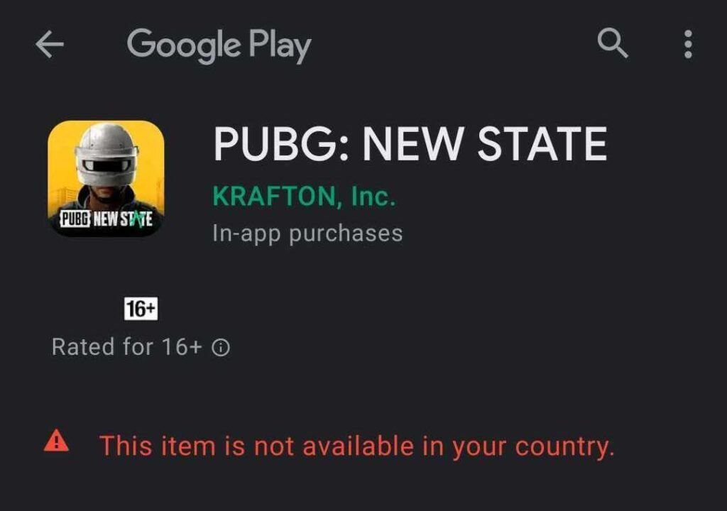 PUBG New State