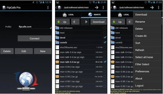 Migliori Client FTP Per Android