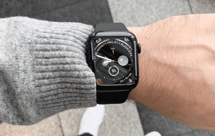 Esta é a Pulseira Multi Silicone para Apple Watch Series 5 de 44mm e 40mm.