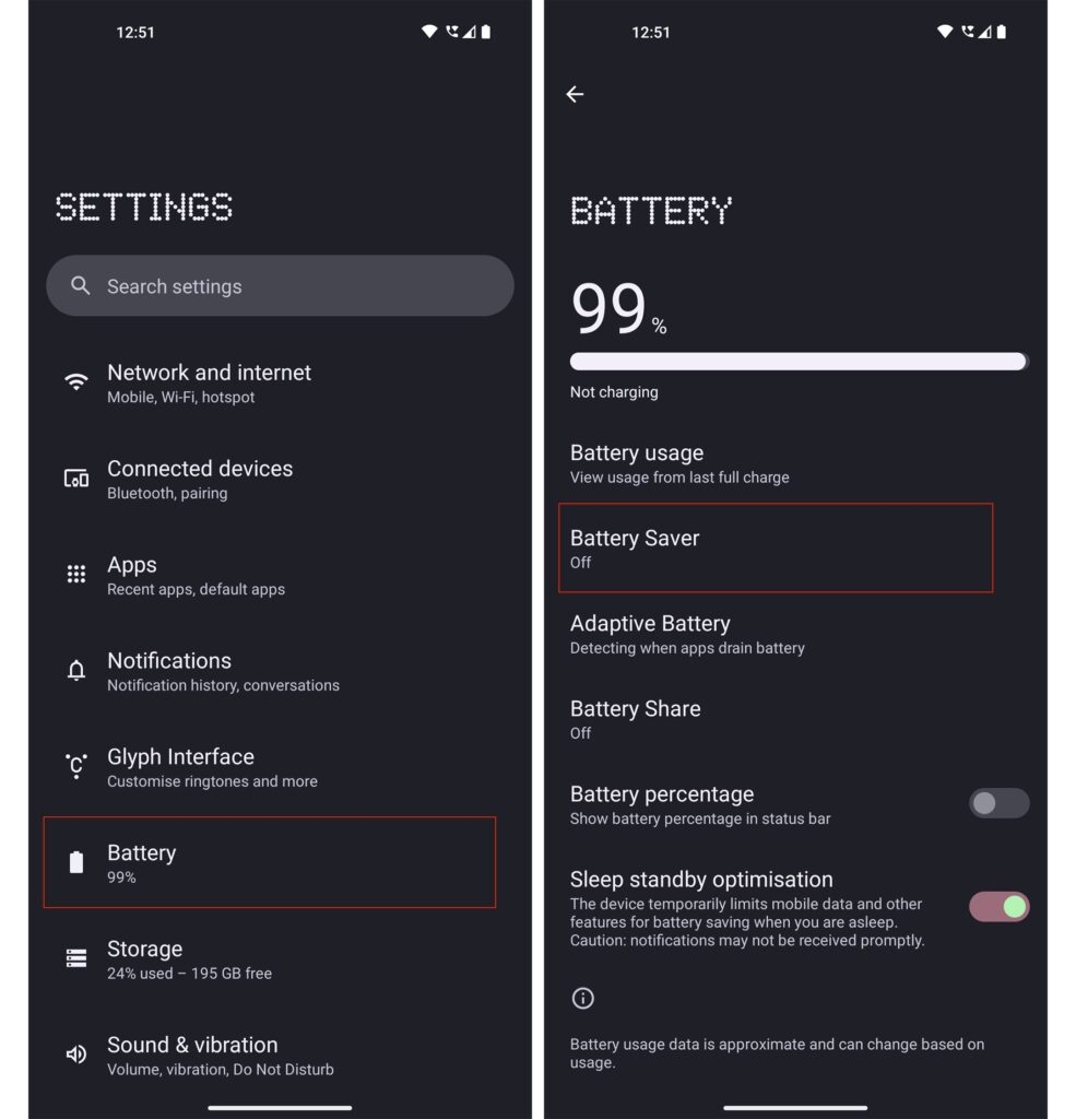 Battery Saver - Instagram Black Screen Issue