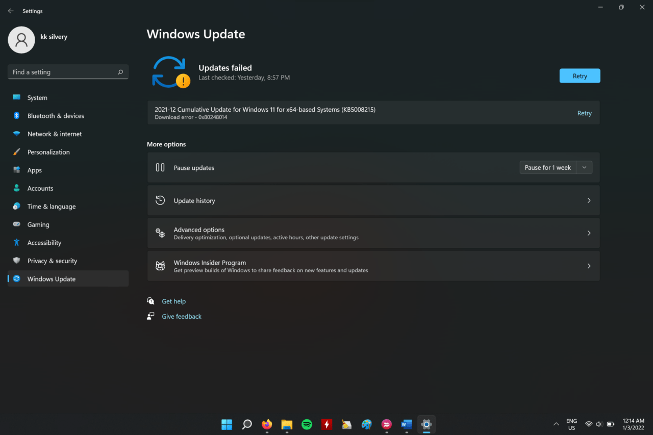 Windows Fehlercode 0x80248014 (3)