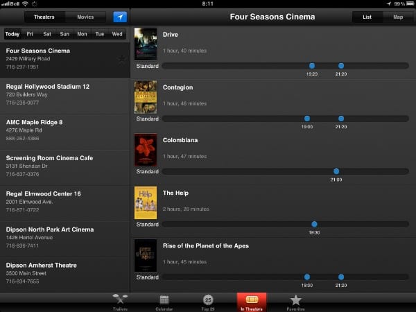 iPhone + iPad Gems: Cards, Trova i miei amici, Trailer di film iTunes, Utility AirPort