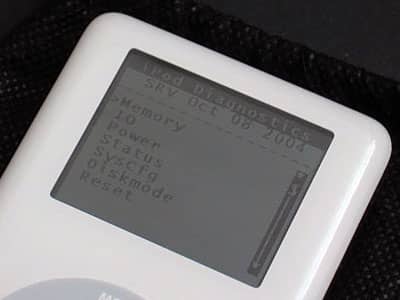 iPod Photo Diagnosemodus enthüllt