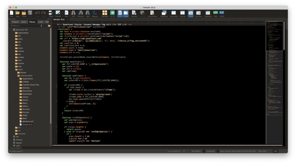 UltraEdit - Bester Texteditor für Mac