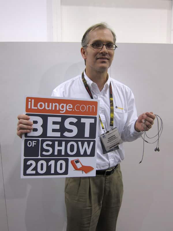 Premios iLounge 2010 CES iPod + iPhone Mejor de la Exhibición