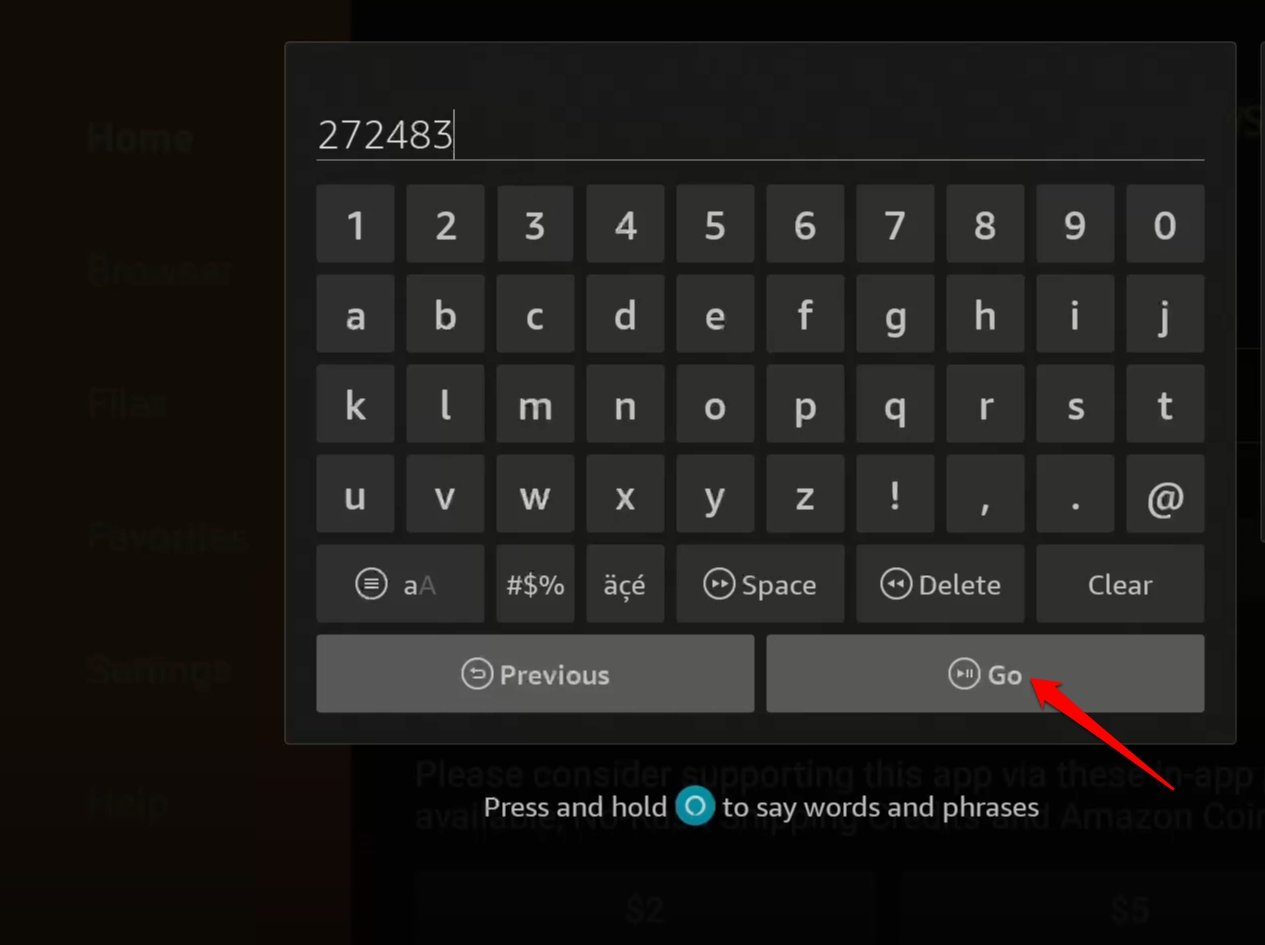 Tivimateにアクセスするためのコードを入力