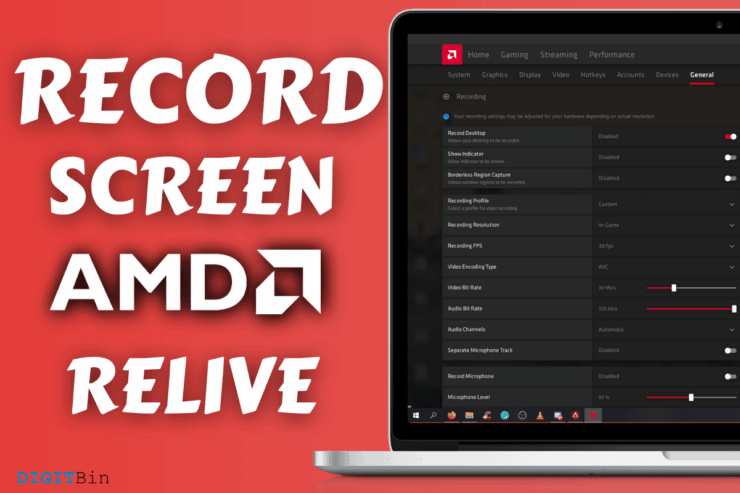 Comment enregistrer l'écran avec AMD Relive